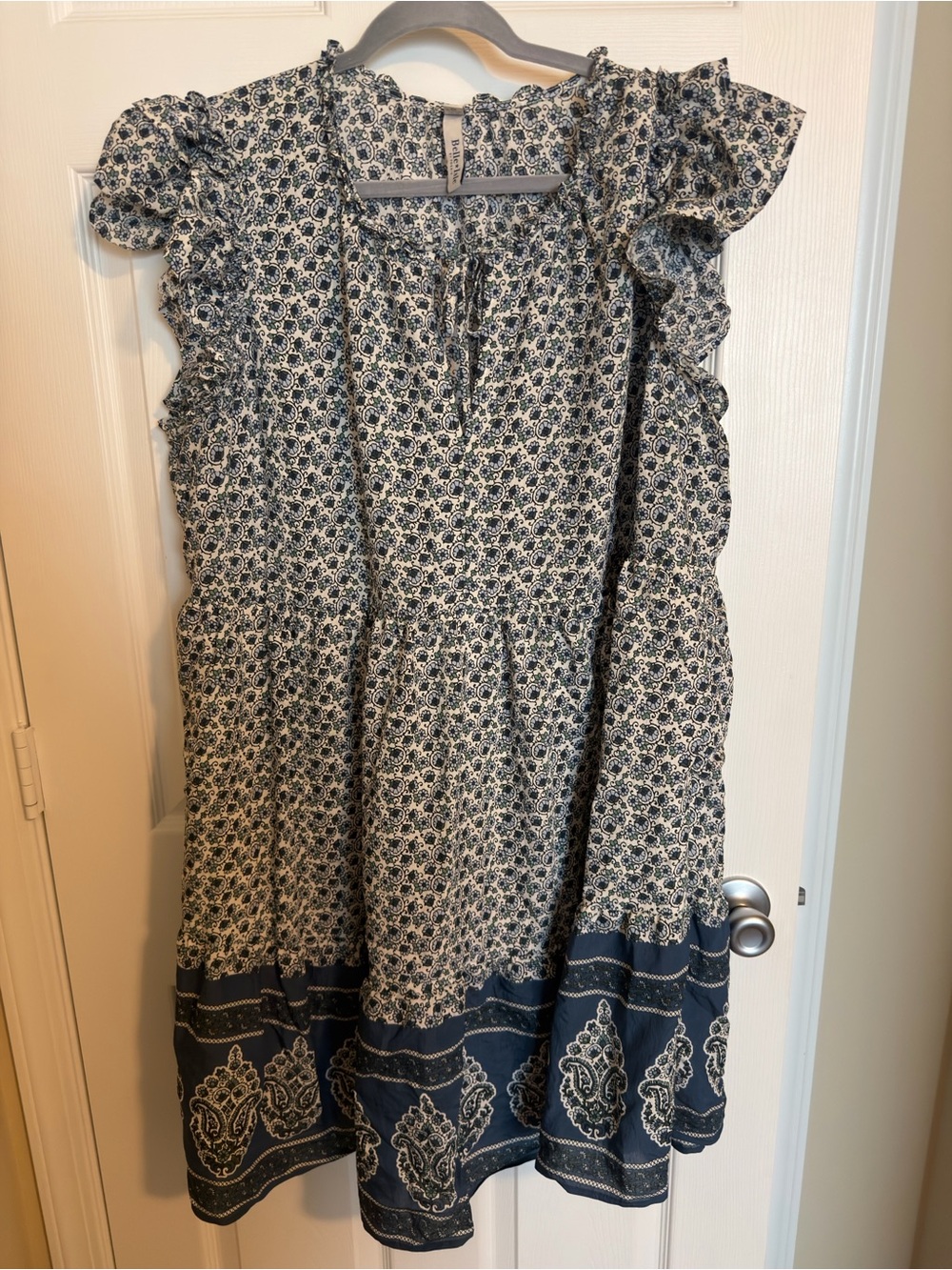 Torrid Belle Isle Paisley Border Print Dress Size 2 18/20
